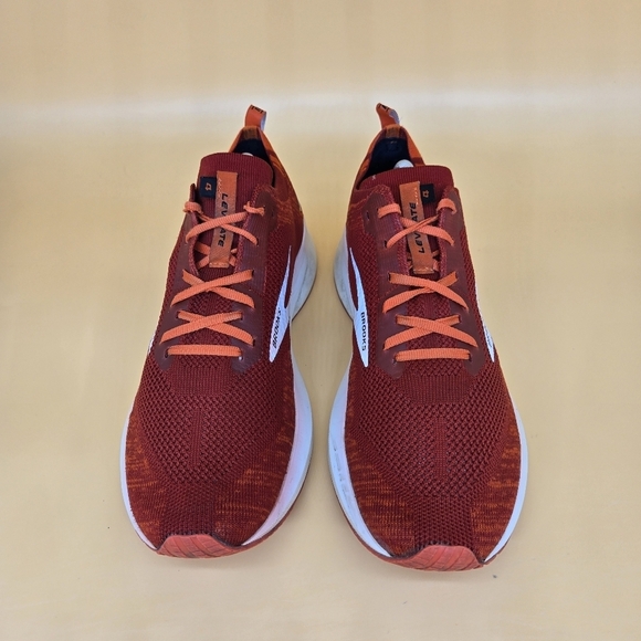 Brooks Levitate 4 Men’s Red White Running Shoes Size 11.5